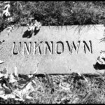 Grave marker for Unknown, Mount Zion Cemetery, St. Paul, MN